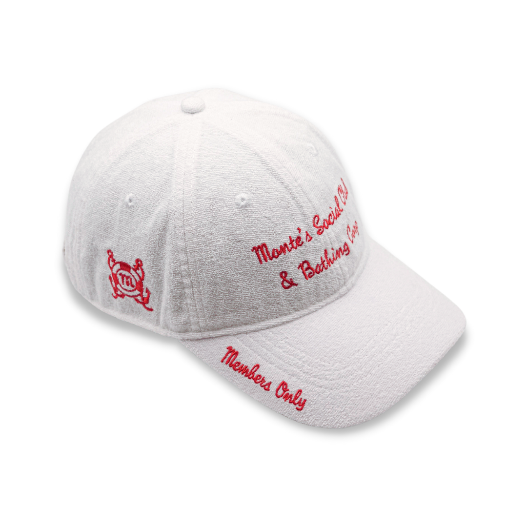 Monte'S Social Club & Bathing Corp Terry Cloth Hat