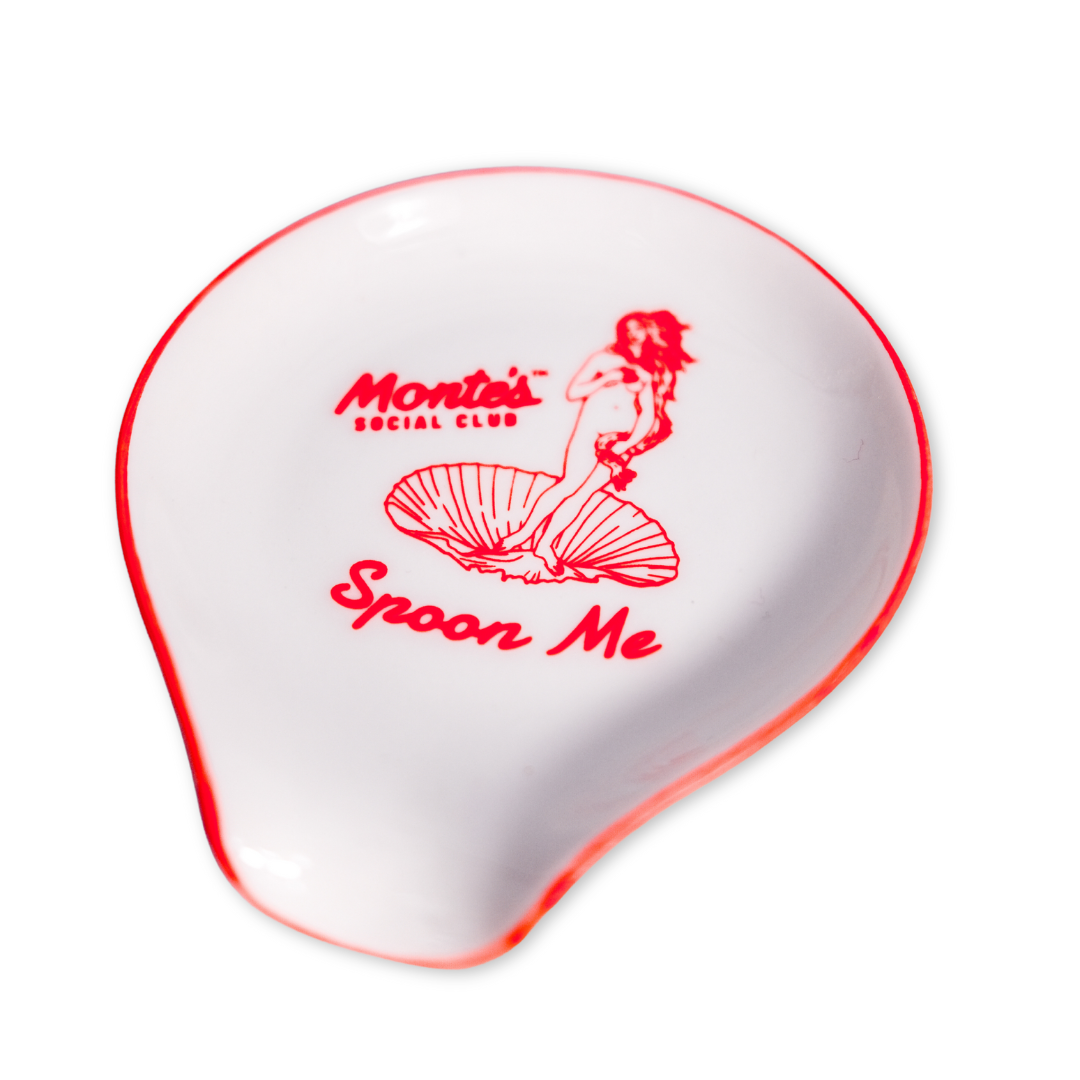 "Spoon Me" Rest & "Stir The Pot" Wooden Spoon Bundle