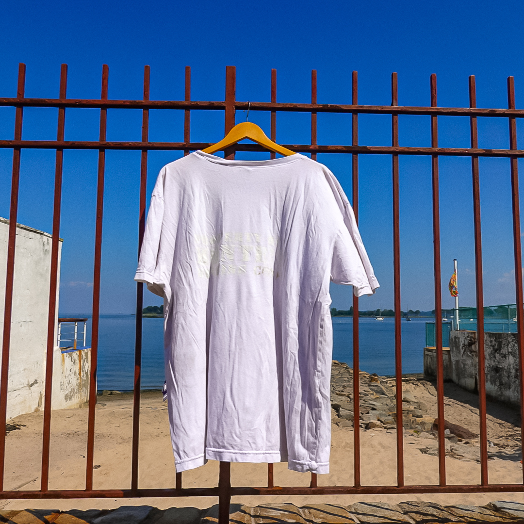 Vintage White T x Monte's Shirt