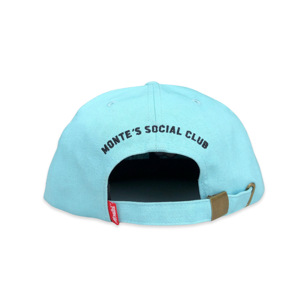 Blue Linen Monte's Vine Tomato Hat