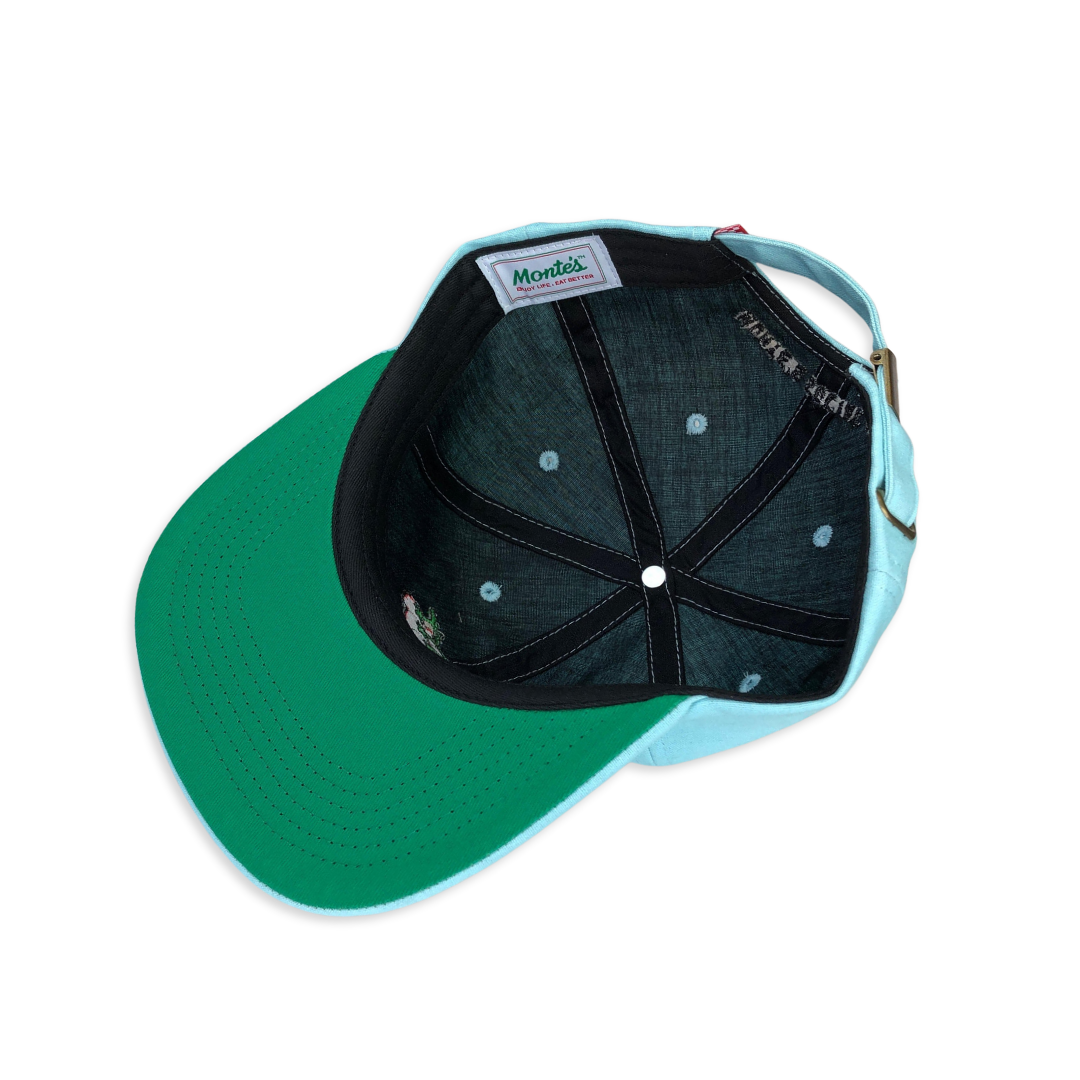 Blue Linen Monte's Vine Tomato Hat