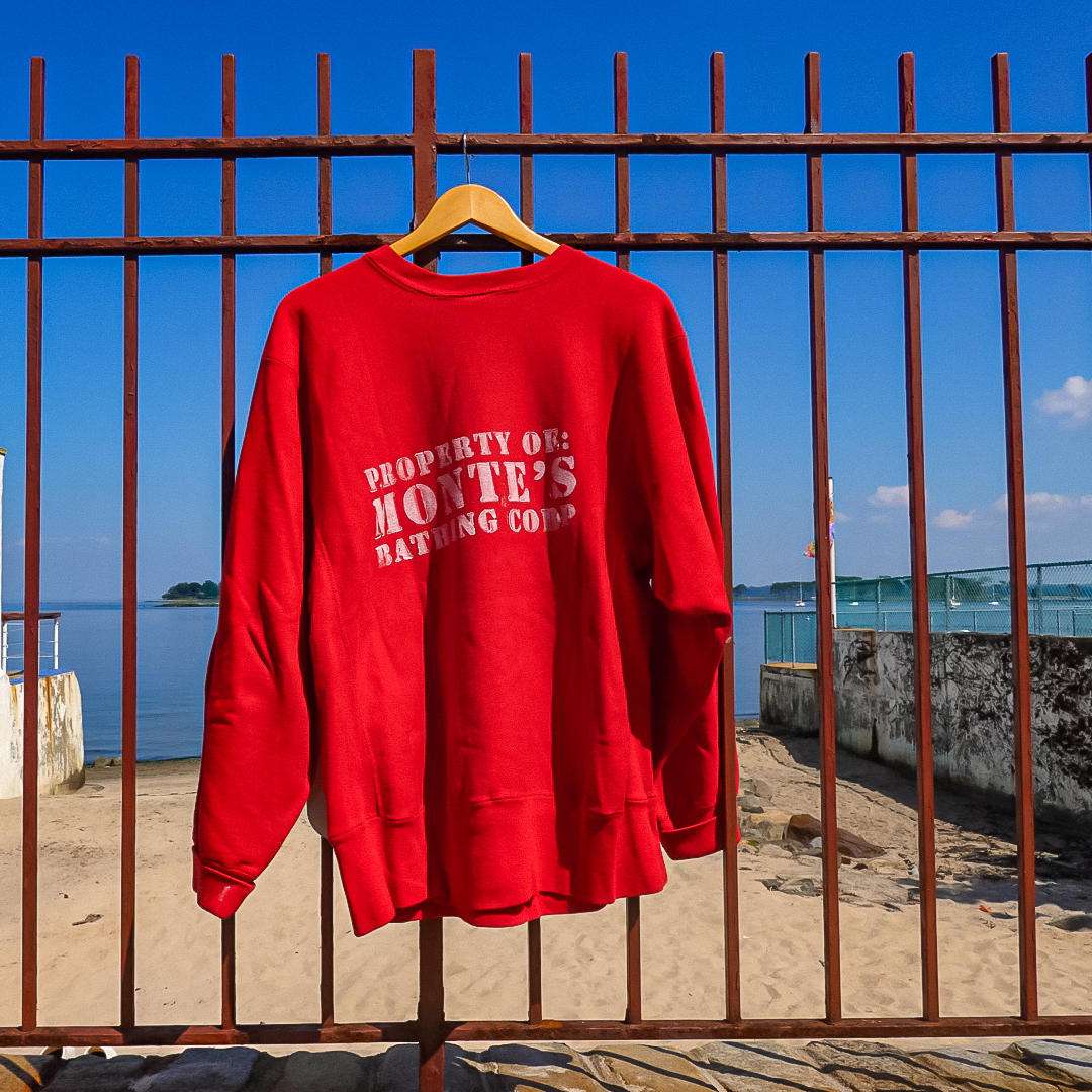 Red Champion x Monte's Sweatshirt