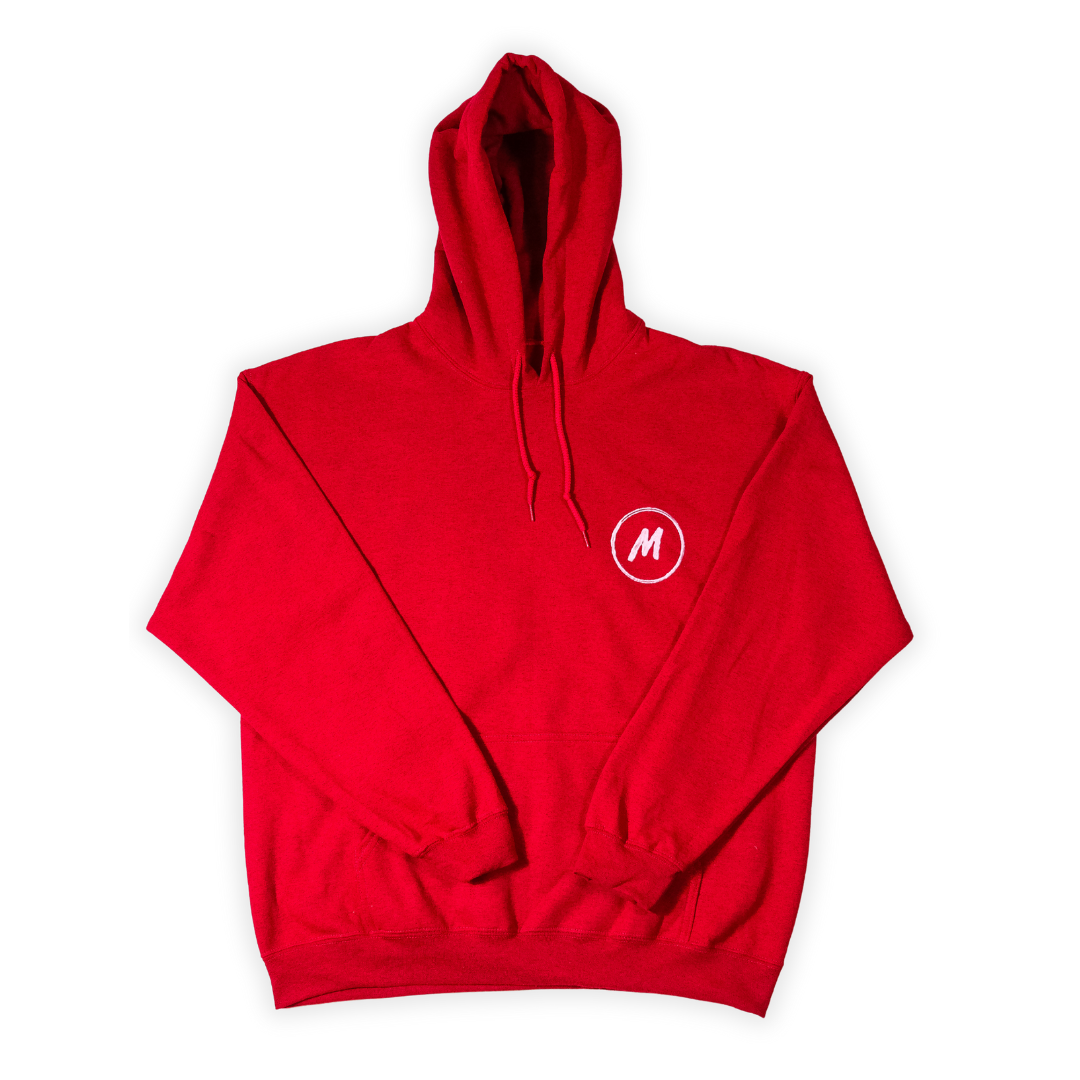 Monte's Social Club Red Hoodie
