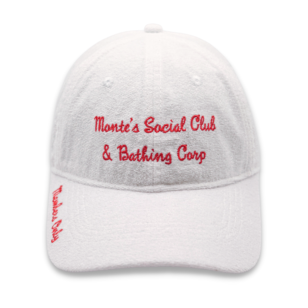 Monte's Social Club & Bathing Corp Terry Cloth Hat