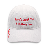 Monte's Social Club & Bathing Corp Terry Cloth Hat