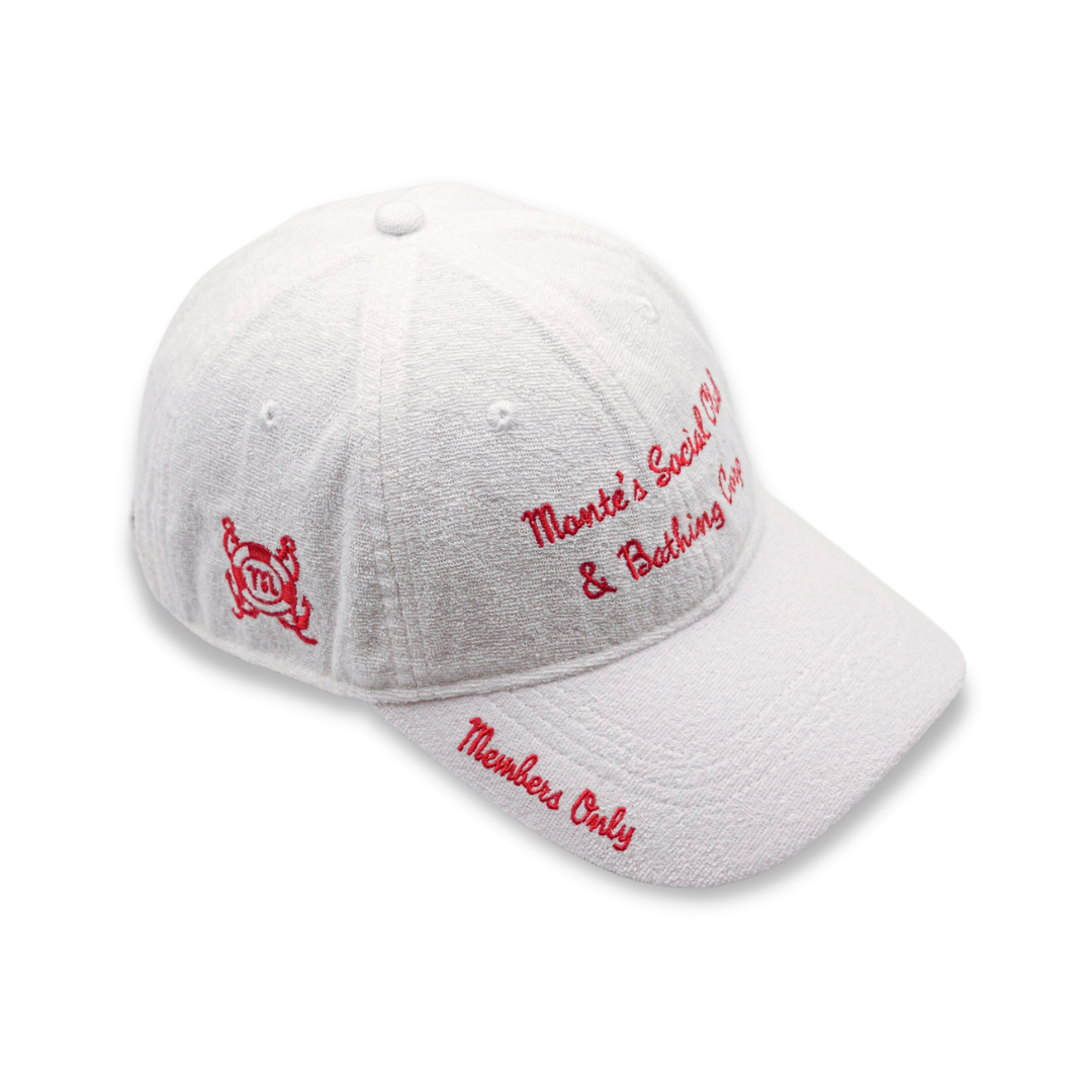 Monte's Social Club & Bathing Corp Terry Cloth Hat