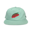 Green Linen Monte's Vine Tomato Hat