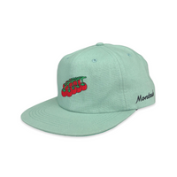 Green Linen Monte's Vine Tomato Hat