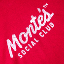 Monte's Social Club Red Hoodie