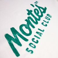 Monte's Social Club T-Shirt Green