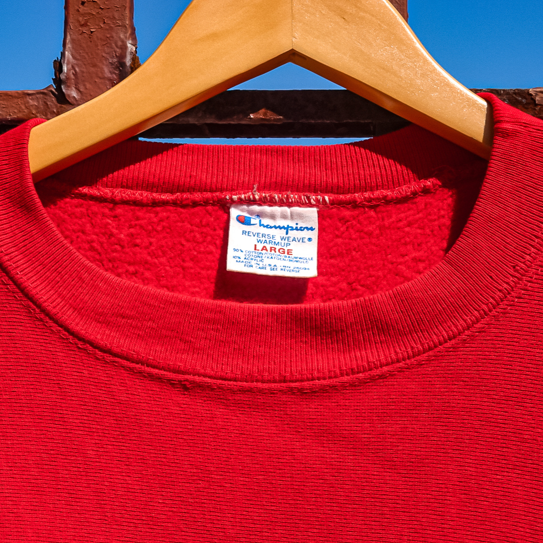 Red Champion x Monte's Sweatshirt
