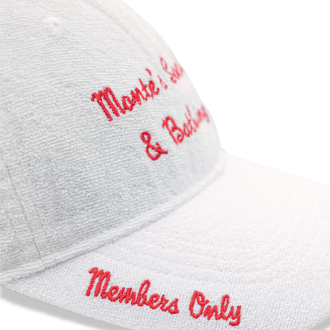 Monte's Social Club & Bathing Corp Terry Cloth Hat
