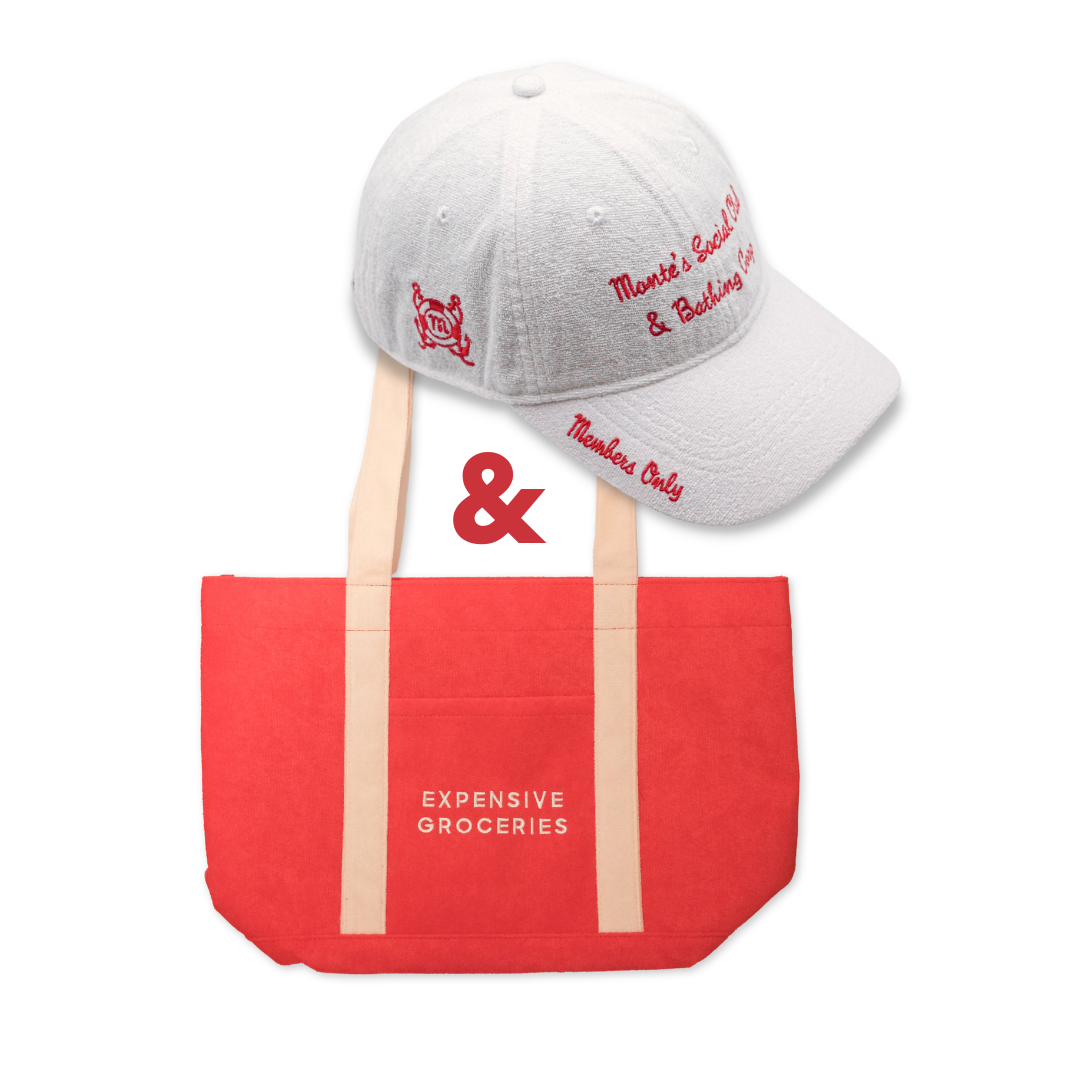Terry Hat & Terry Tote - Holiday Bundle #3