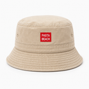 Pasta Beach Khaki Bucket Hat