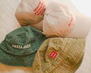 Pasta Beach Green Bucket Hat