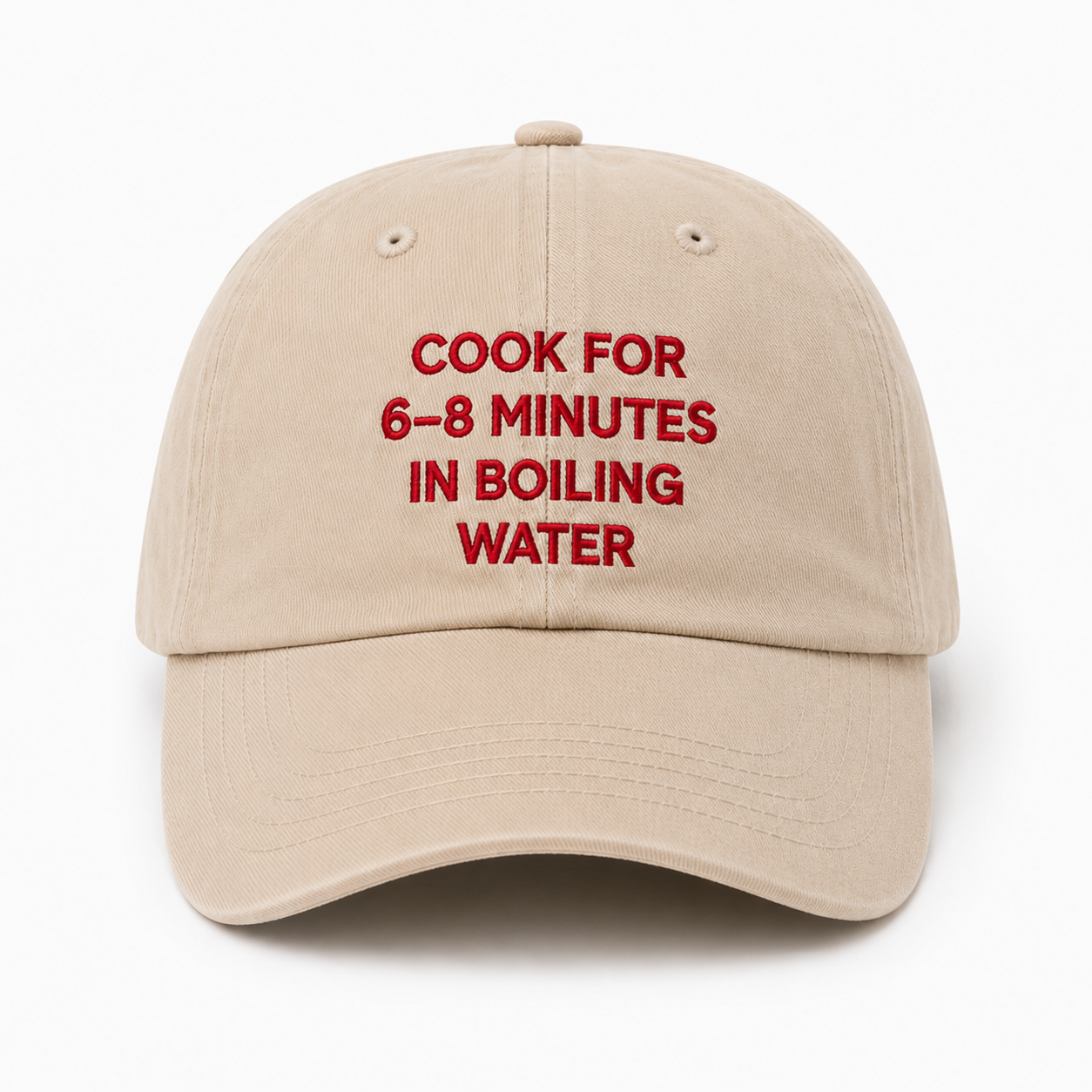 Pasta Beach Dad Hat Cook Time