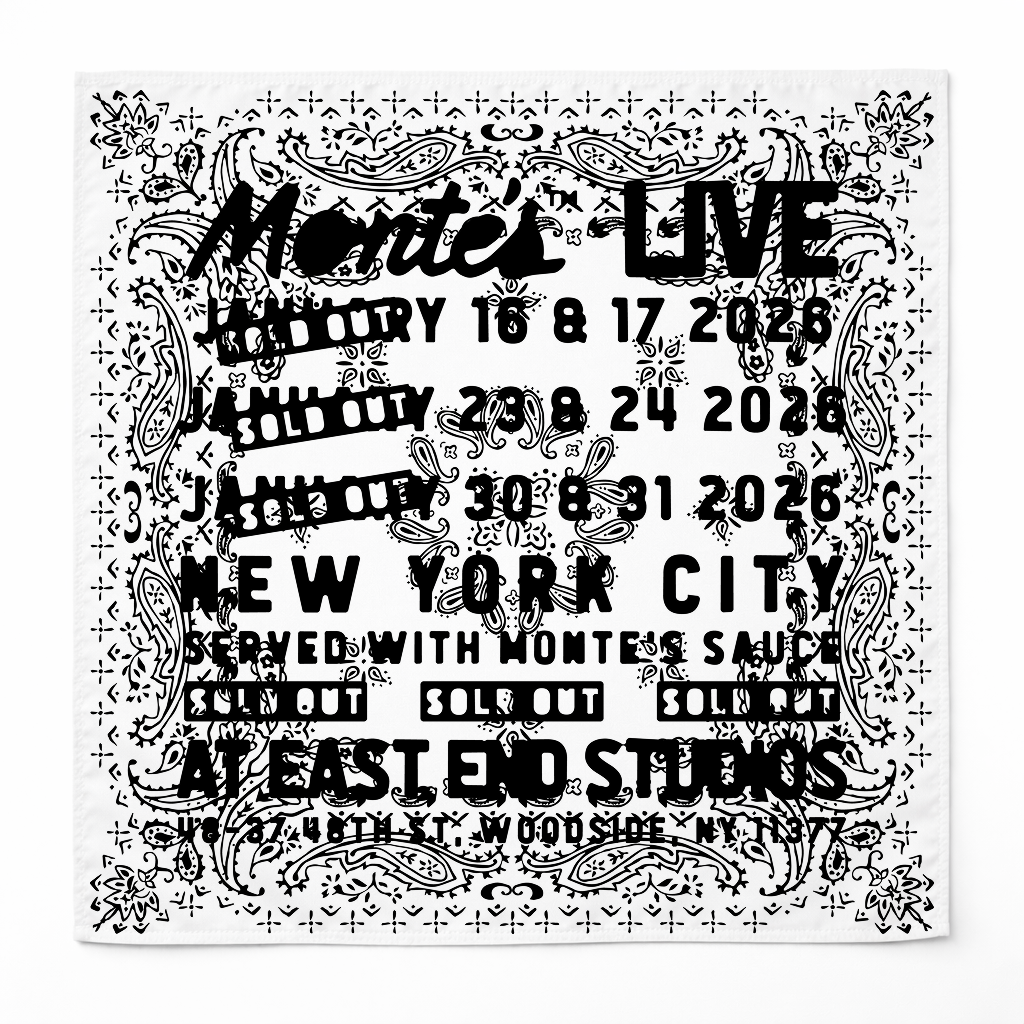 Monte's LIVE Bandana