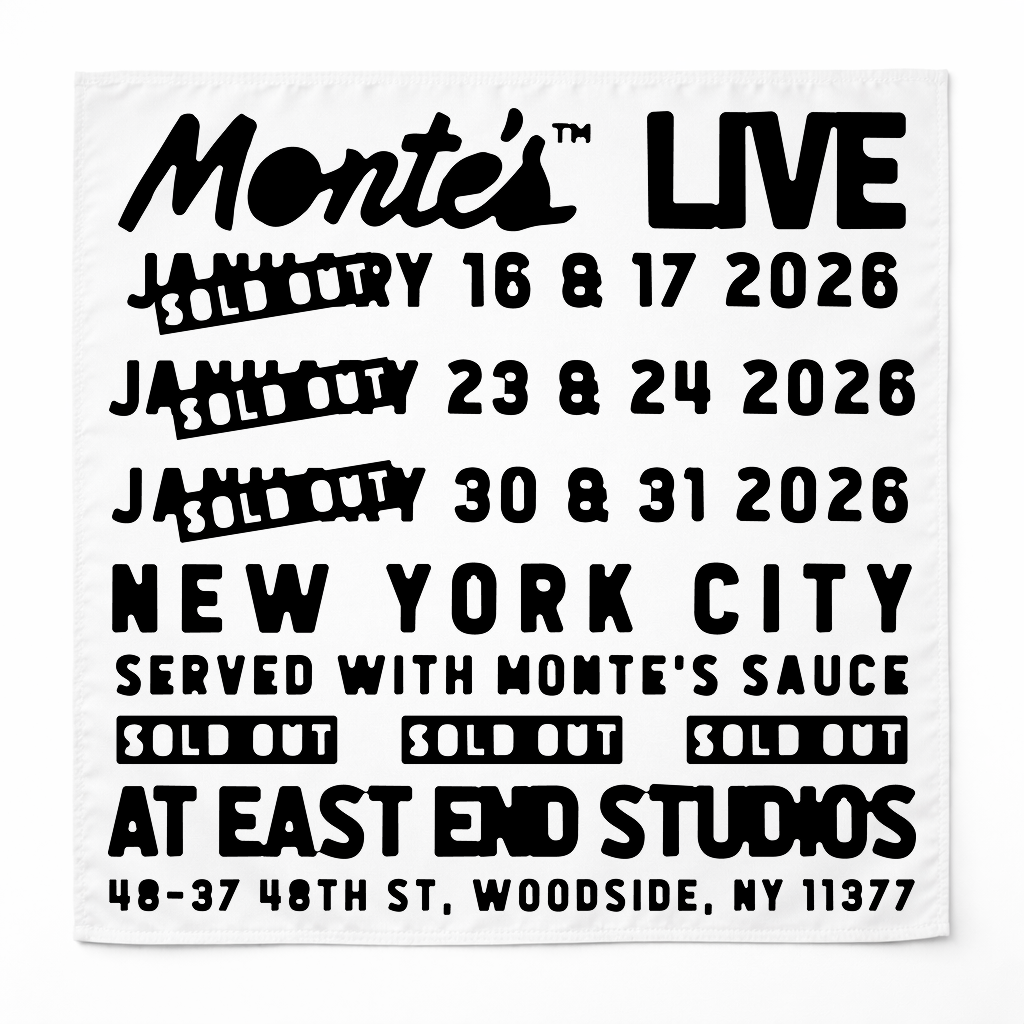 Monte's LIVE Bandana