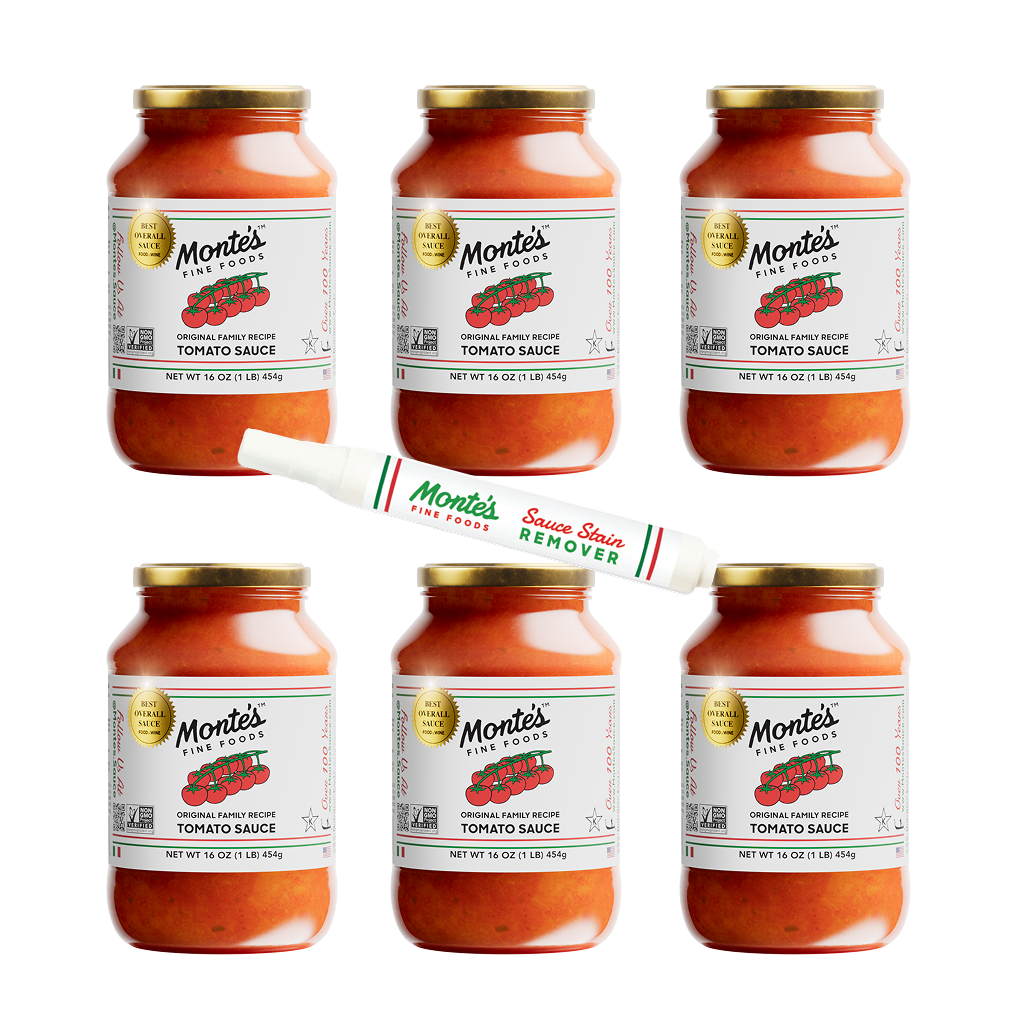 Monte's Tomato Sauce 6 Pack