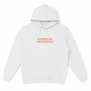 Grey Expensive Groceries Hoodie