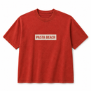 Pasta Beach Red Box Logo Tee