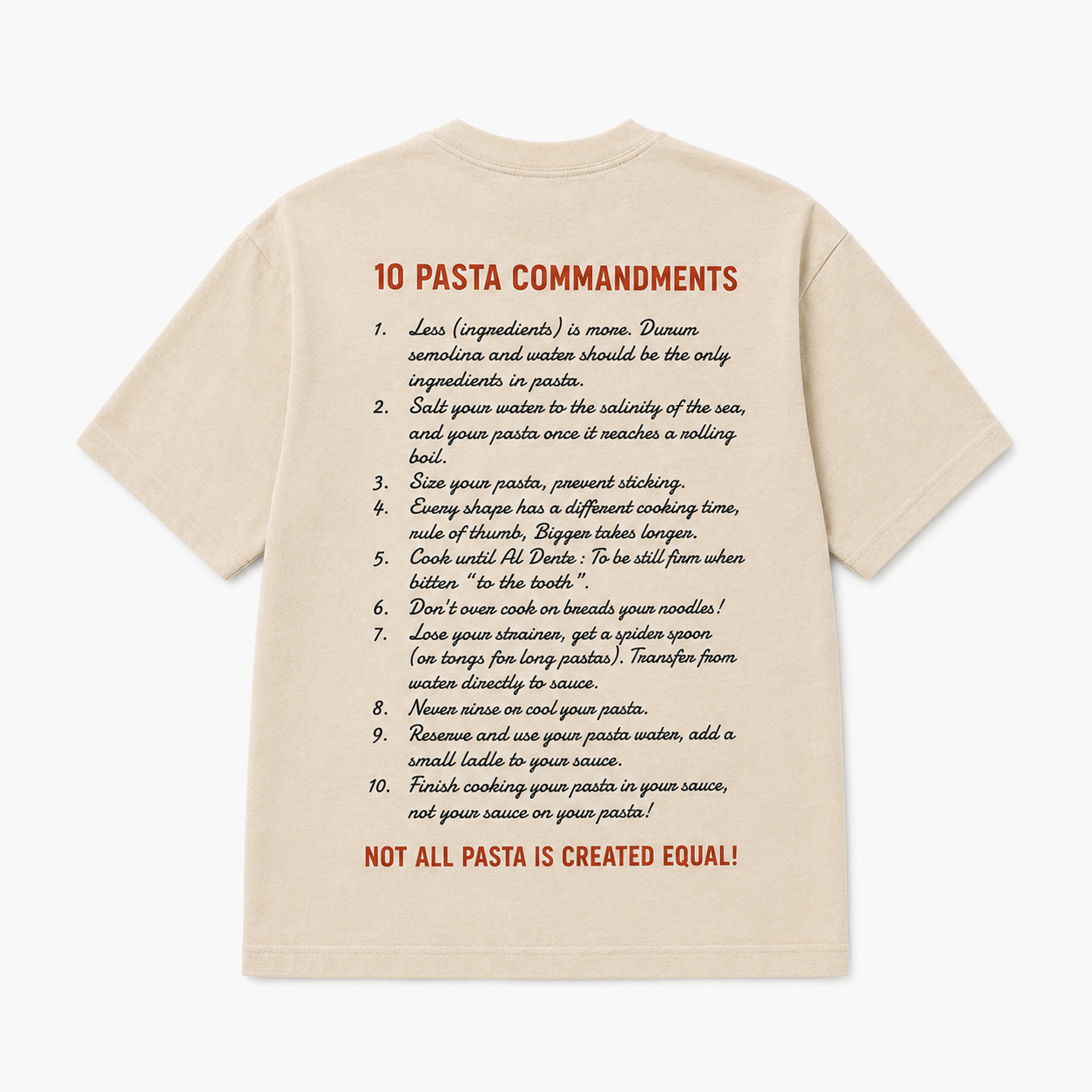 Ten Commandments Tee