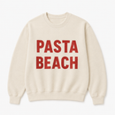 Pasta Beach Tan Crewneck Sweatshirt