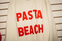 Pasta Beach Tan Crewneck Sweatshirt