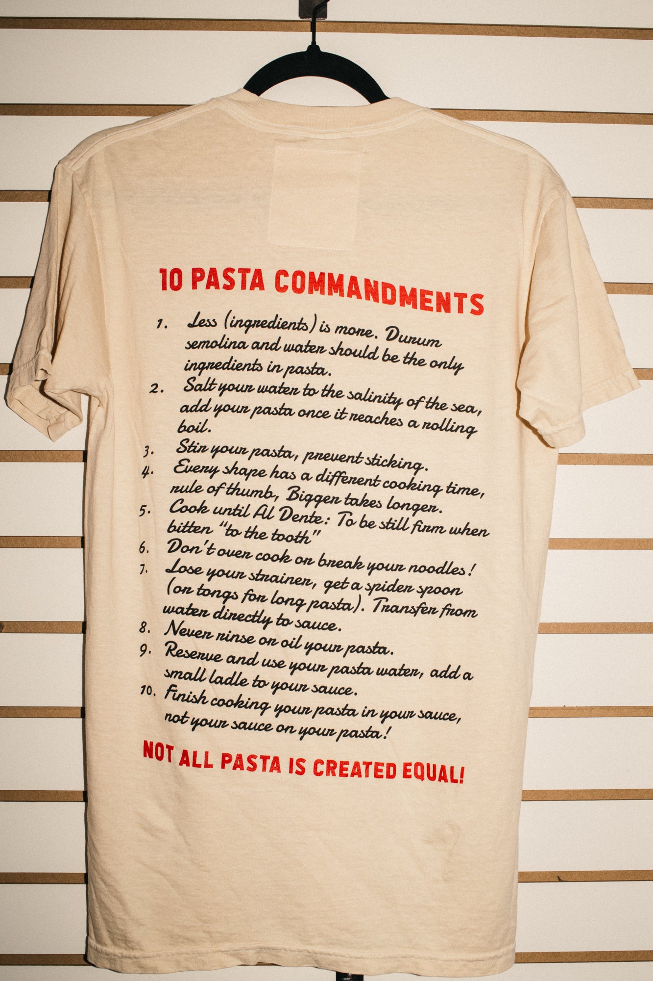 Ten Commandments Tee