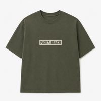Pasta Beach Tee Green Salt