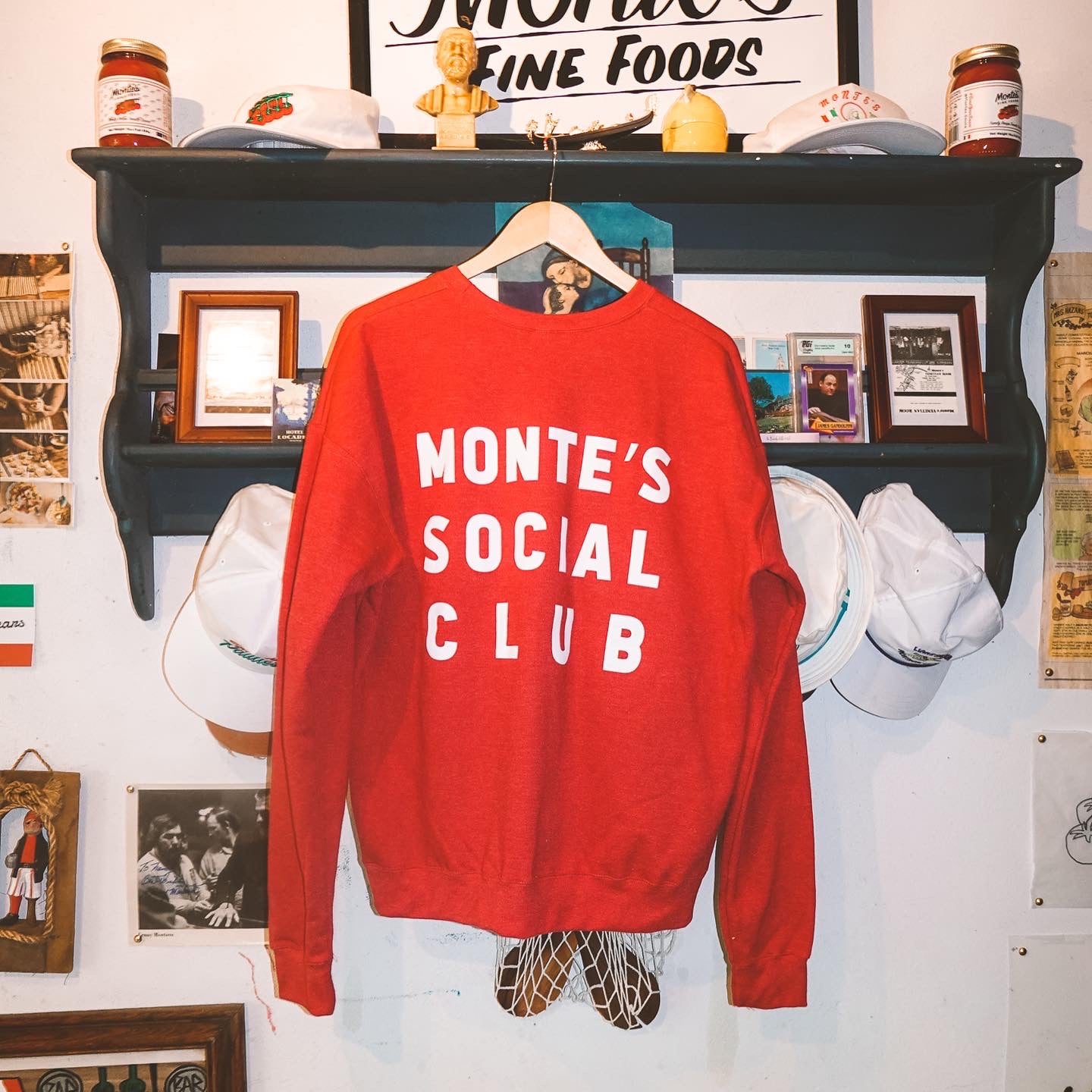 Monte's Social Club Crewneck